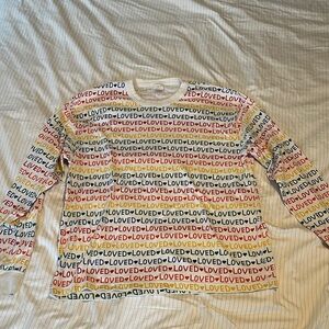 Hanna Andersson LOVED shirt XL